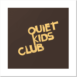 Introverted Quiet Kids Club Typography Posters and Art